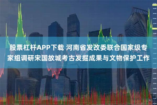 股票杠杆APP下载 河南省发改委联合国家级专家组调研宋国故城考古发掘成果与文物保护工作