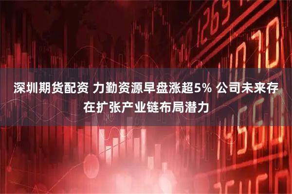 深圳期货配资 力勤资源早盘涨超5% 公司未来存在扩张产业链布局潜力